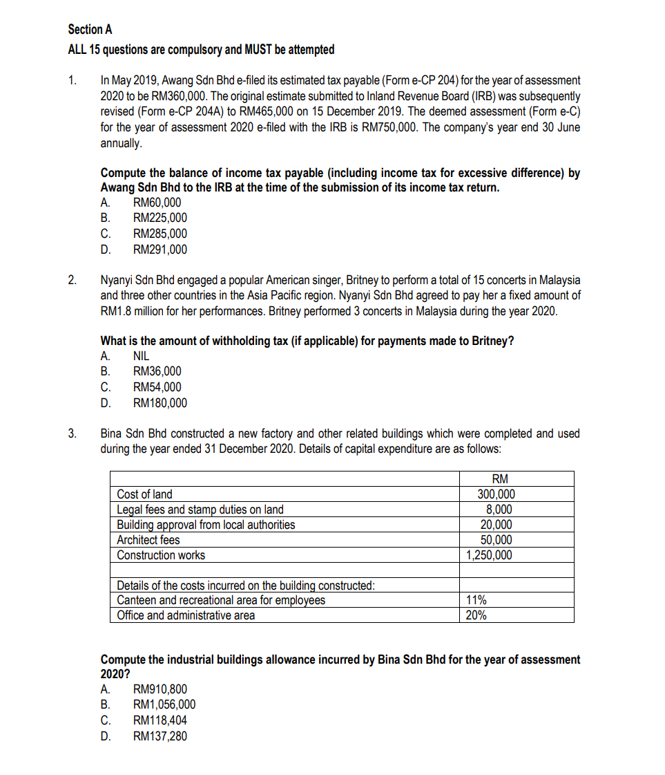 at SSB's factory in Puchong. RM90,000 for the technical advice on the