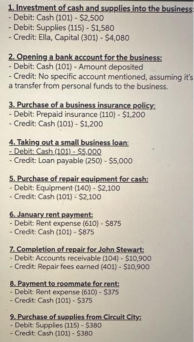 PART 2 Adjusting Information At the end of February, the following information