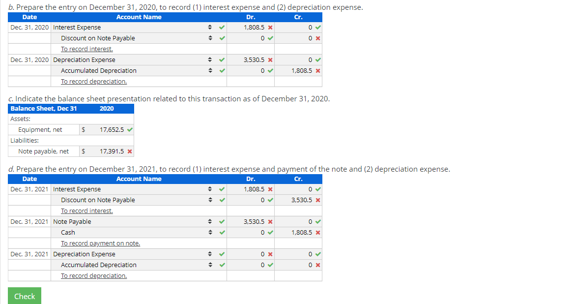 Equipment through Debt and Equity On January 1, 2020, Sidelines Company purchases