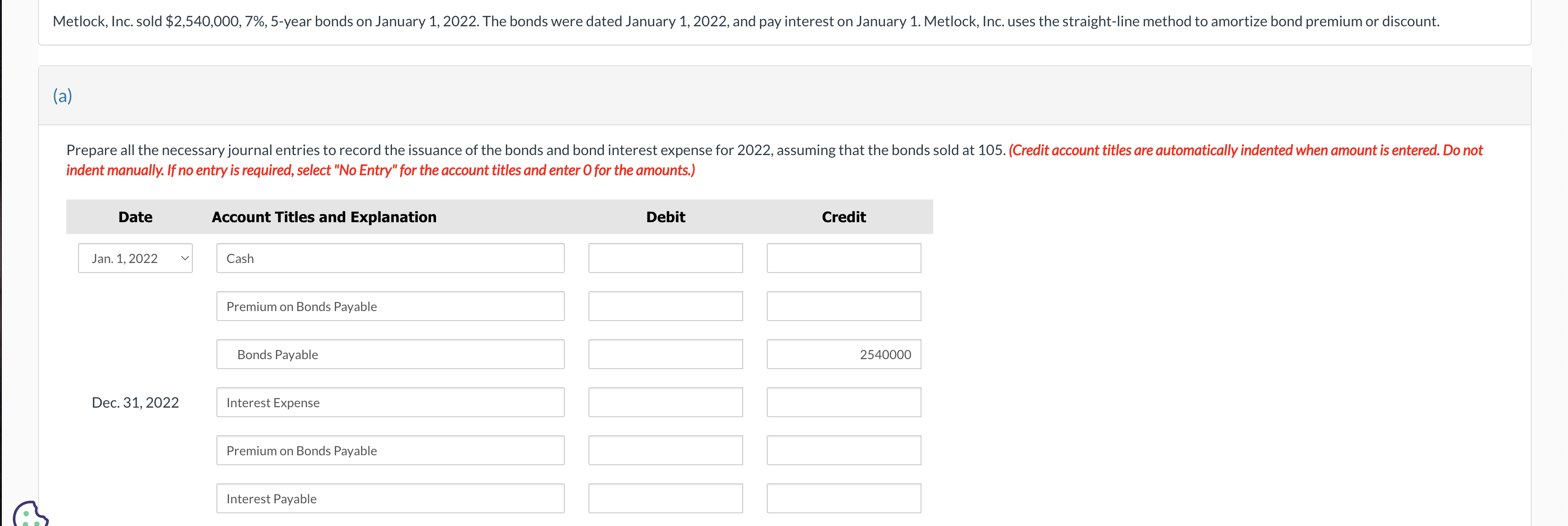 Pippen to purchase inventory. The 3-month note payable bears interest of 8%