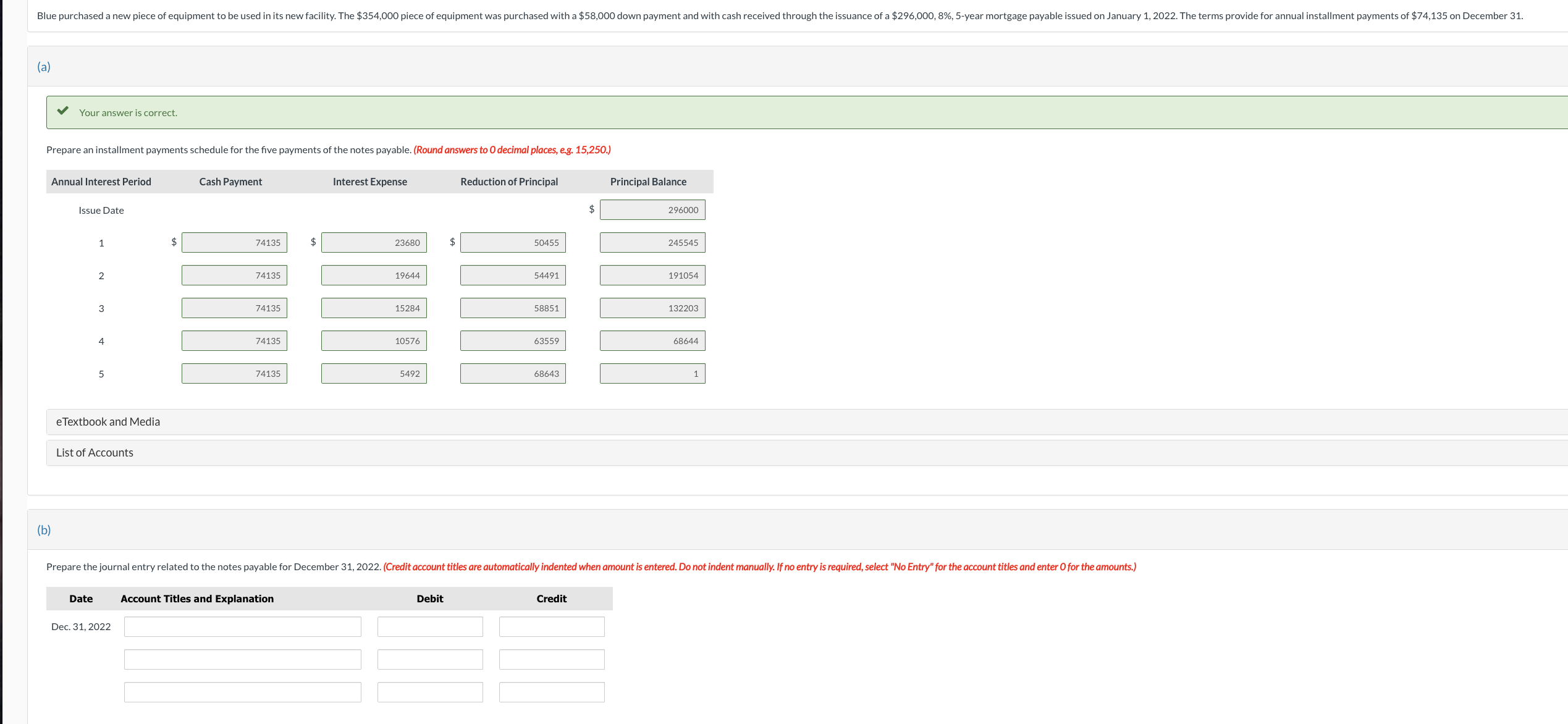 and is due December 1 . (Flounder uses a perpetual inventory system.)