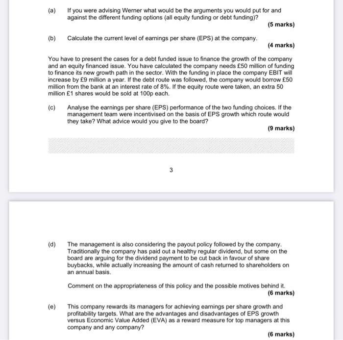 amount of debt in the capital structure. At the current time the