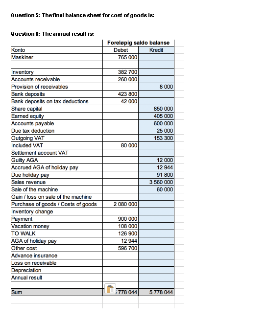 file that containsthe preliminary balance sheet that you will use in this