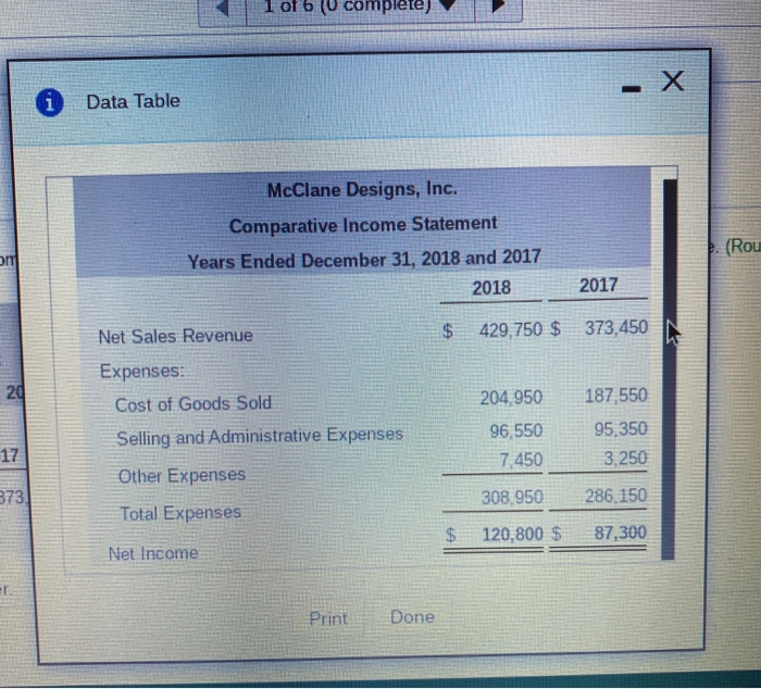10 pts 1 of 6 (complete EC-13 (similar to) Data for McCare