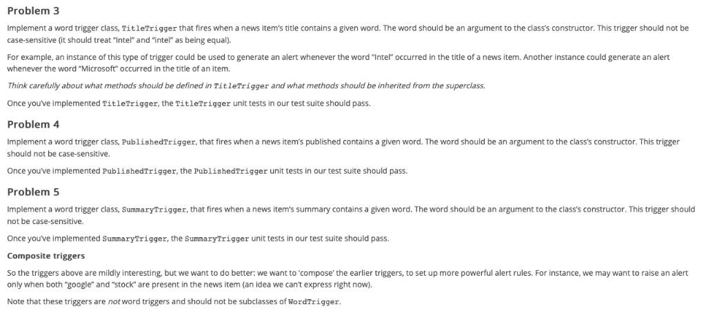 a story related to the Eagles is posted). This problem set has