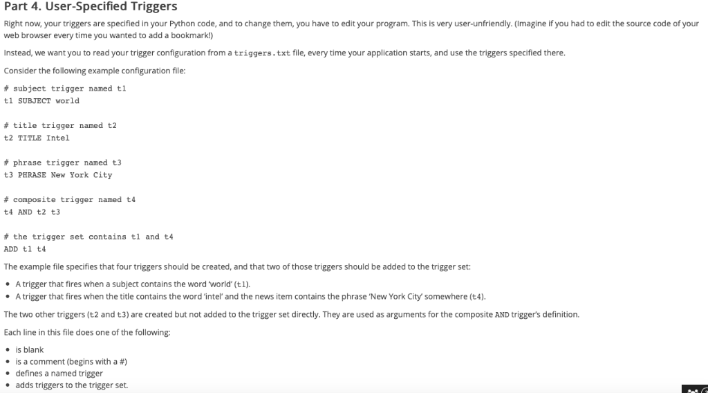 for each problem should stay under about 20 lines of code (the