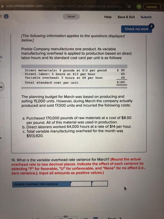 a cost of $8.00 per pound. All of this material was used