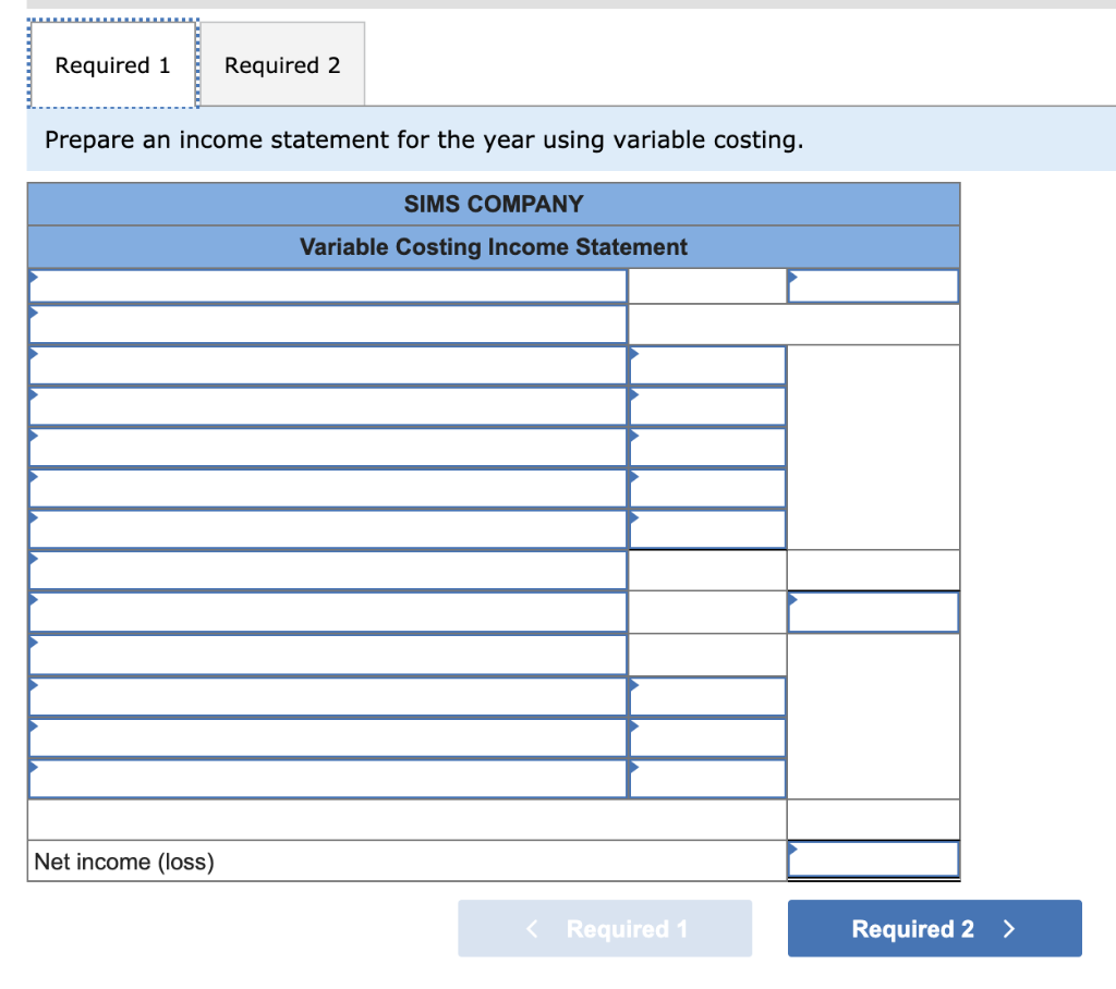 P2 Sims Company, a manufacturer of tablet computers, began operations on January