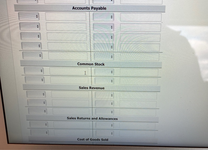 Cullumber Pro Shop showed Cash $2,850; Inventory $3,500; and Common Stock $6,350.