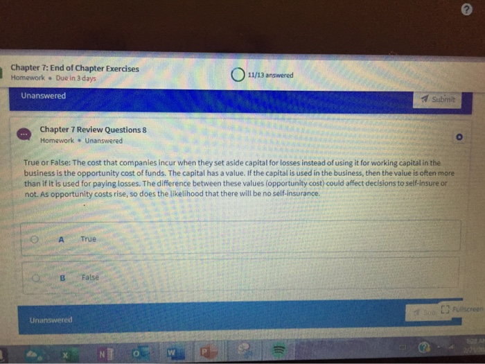  Chapter 7: End of Chapter Exercises Homework . Due in 3