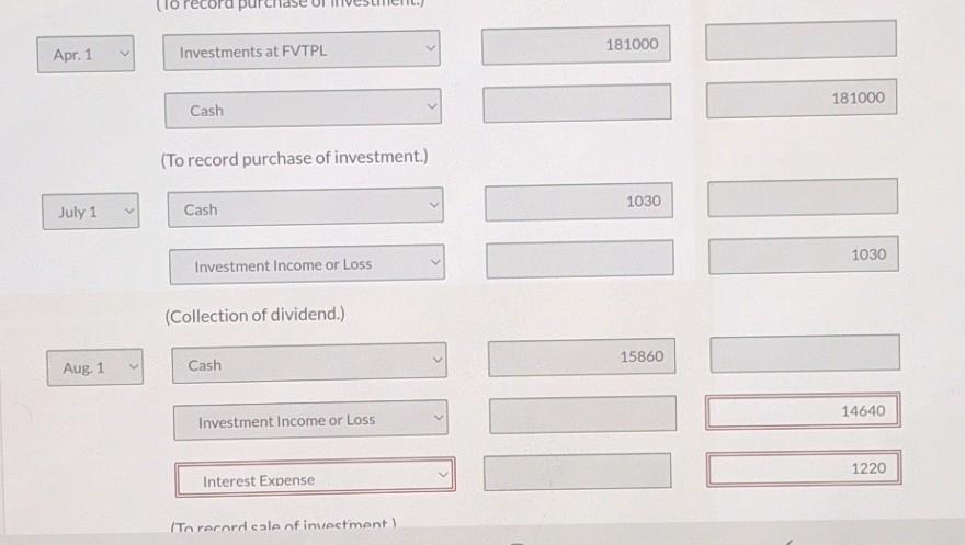 investments held for trading purposes: Feb. 1 Purchased 515 IBF common shares