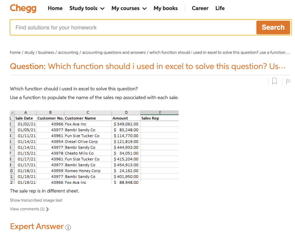Need assistance with this problem Chegg Home Study tools My courses My