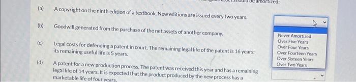 please help to solv this (a) A copyright on the ninth edition