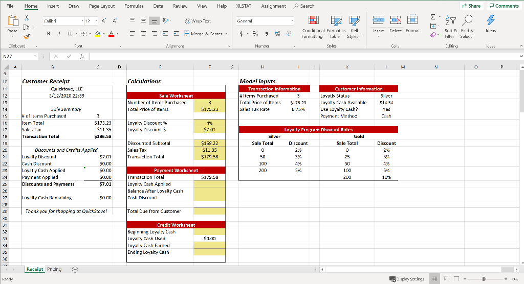 I've been trying nested IF functions but to no avail... Modeling Basics