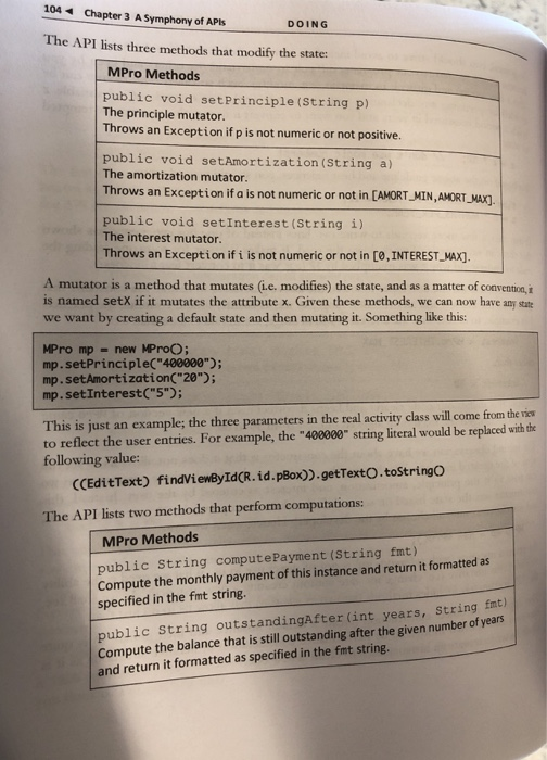 on its nth anniversary, the balance still owing depends on n as