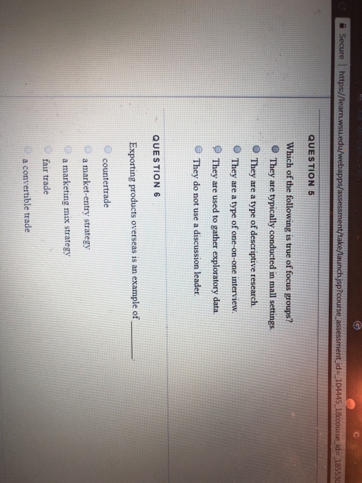  ? secure https learn su.edu/webapps/assessment/take/launch jsp?course assessment id-104445 1&cou: se d.185530