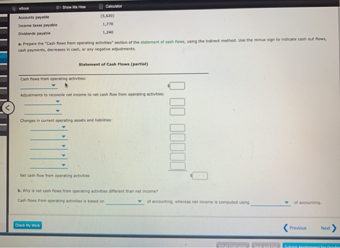 following items for the year Depreciation expense $53,300 Gain on disposal of