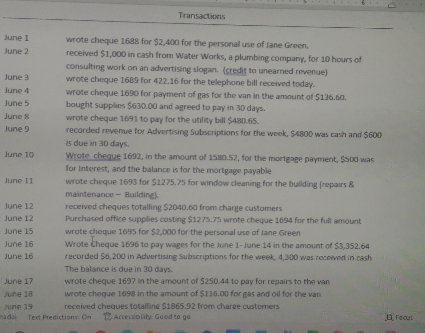 paid for it and you guys are not responding to my assignment.I