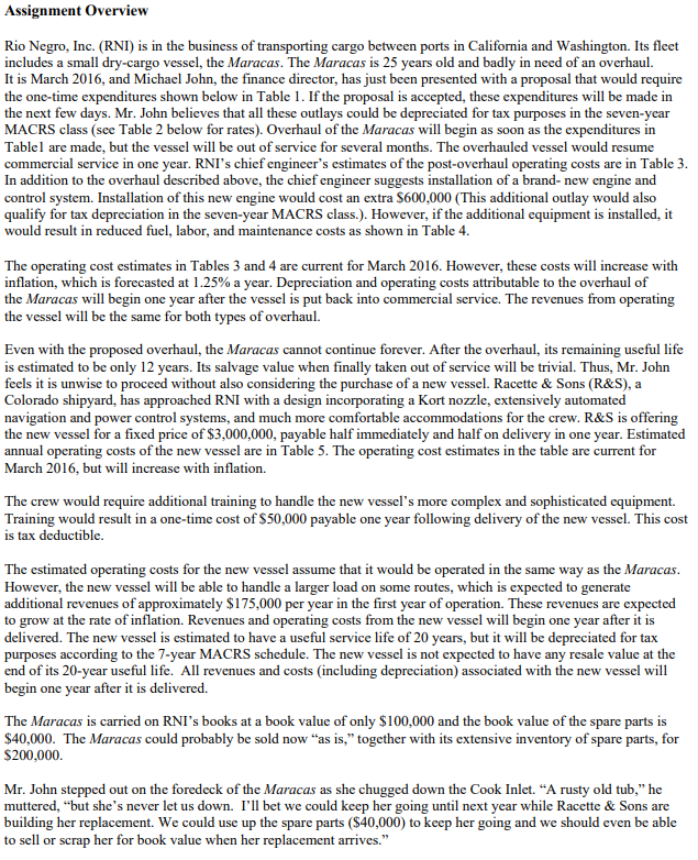  Question #2: Calculate the present value of buying and operating the