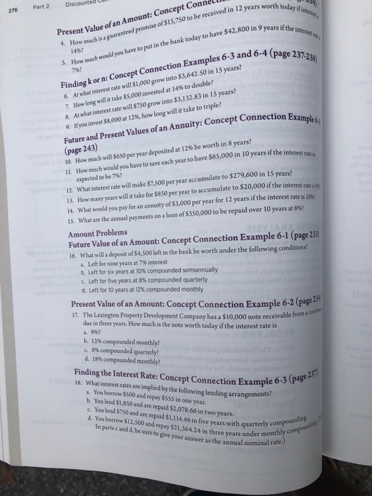  I need help on #16 & shown how its done please