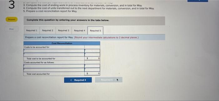 during May 360,000 Pounds completed and transferred out Pounds in process, May