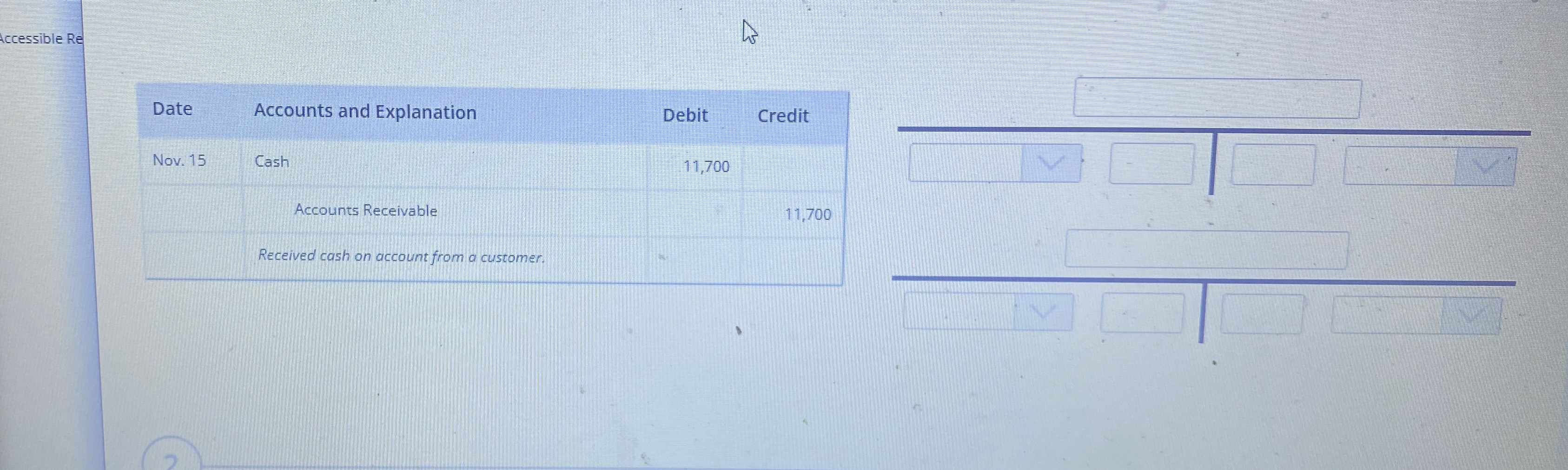  Use the information provided in the journal entry to post the