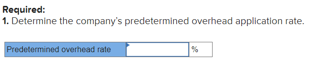 material used, direct labor, and manufacturing overhead. 6. Determine the company's 202
