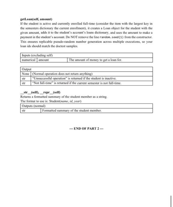 HERE pass def addCourse(self, cid, cname, credits): # YOUR CODE STARTS HERE