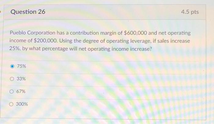 units of its product for a price of $1,650. The product normally