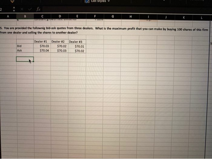  Cell Styles 2 A B F G C CUSTOTI BruwerTIVITIES K