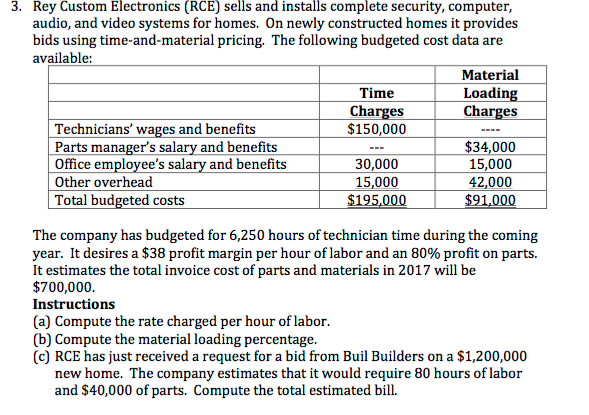 3. Rey Custom Electronics (RCE) sells and installs complete security, computer,