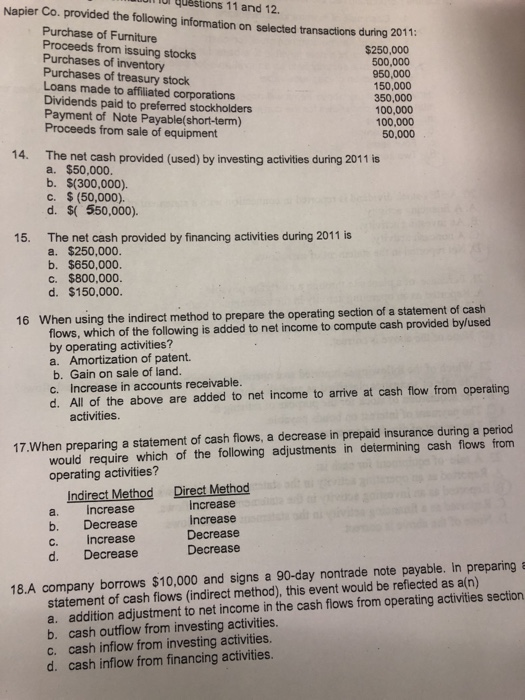 items 20. A 30% stock dividend is reported in connection with a