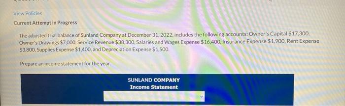 need help?? #4 View Policies Current Attempt in Progress The adjusted trial