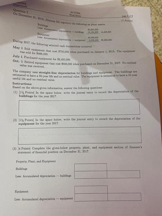 solve now 13 During 2017 , the following selected eash transsetlona eccurred.
