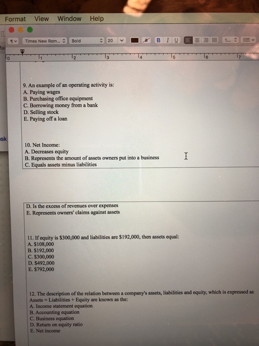 Shareholders B. Customers C. Creditors D. Govenment regulators sk E. All of