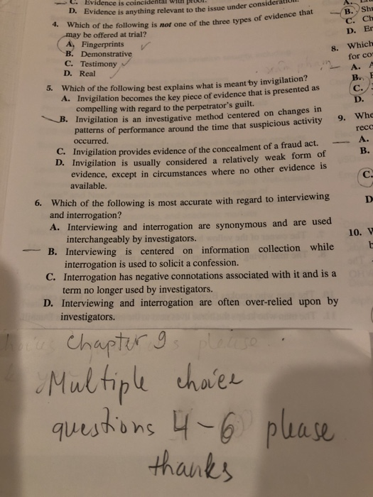  - B. Shu C. Ch D. Er 8. Which for co