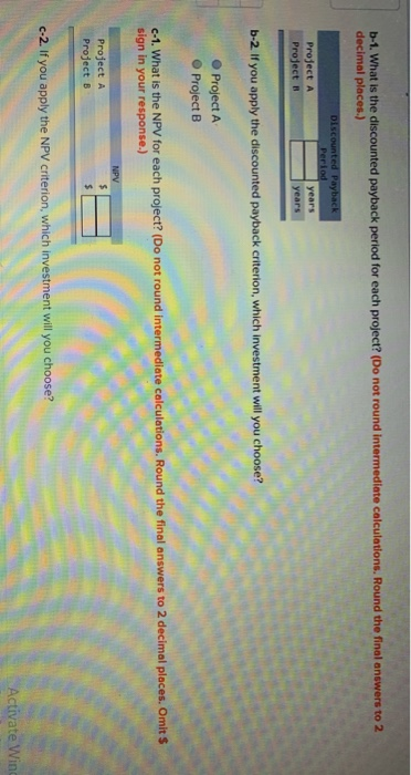 Cash Flow Cash Flow Year 1 2 3 4 -$370,000 47,000 67,000