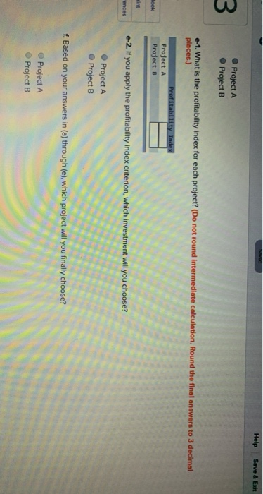 if any, you require a 15% return on your investment. 0-1. What