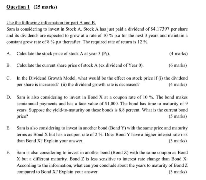  please help with only question2 (question 1 is only there for