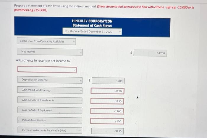 follows. 1. Equipment that had cost $11,000 and was 40% depreciated at