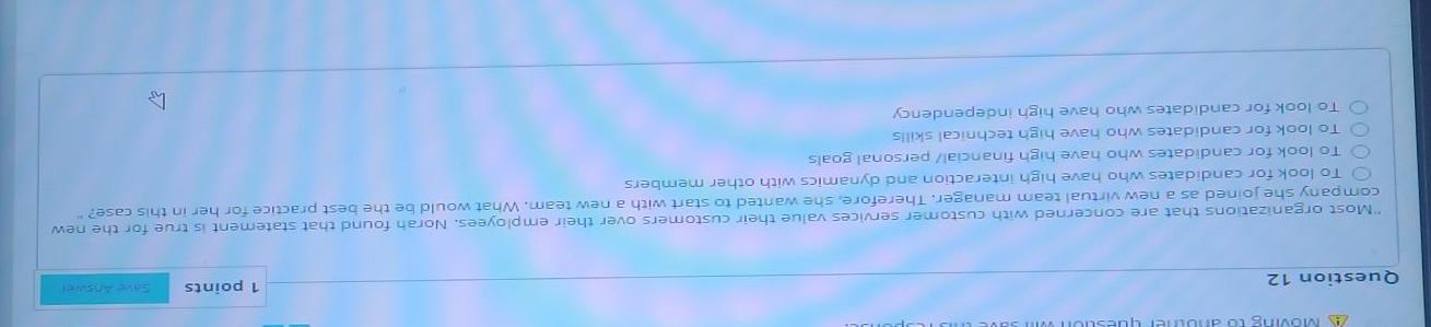 Old MathJax webview A Moving to do Save Answer 1 points Question