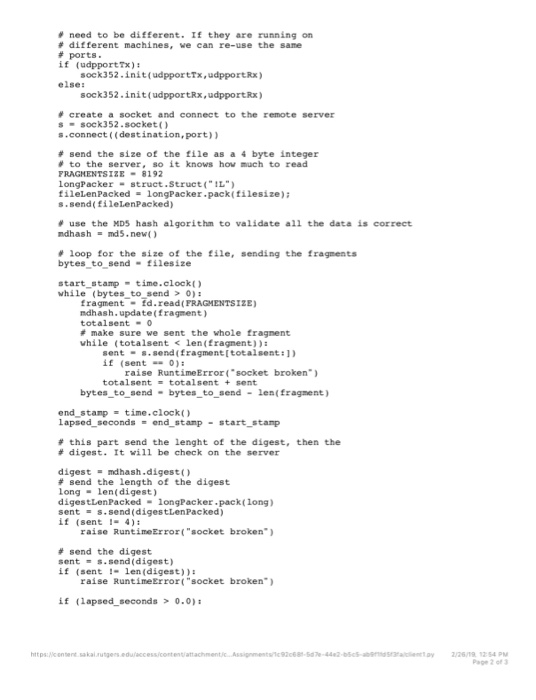 of the class and methods you need to write. You should modify