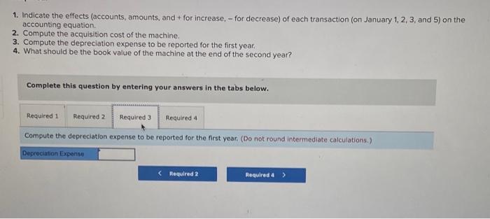a long-term note payable for the balance. On January 3 , it