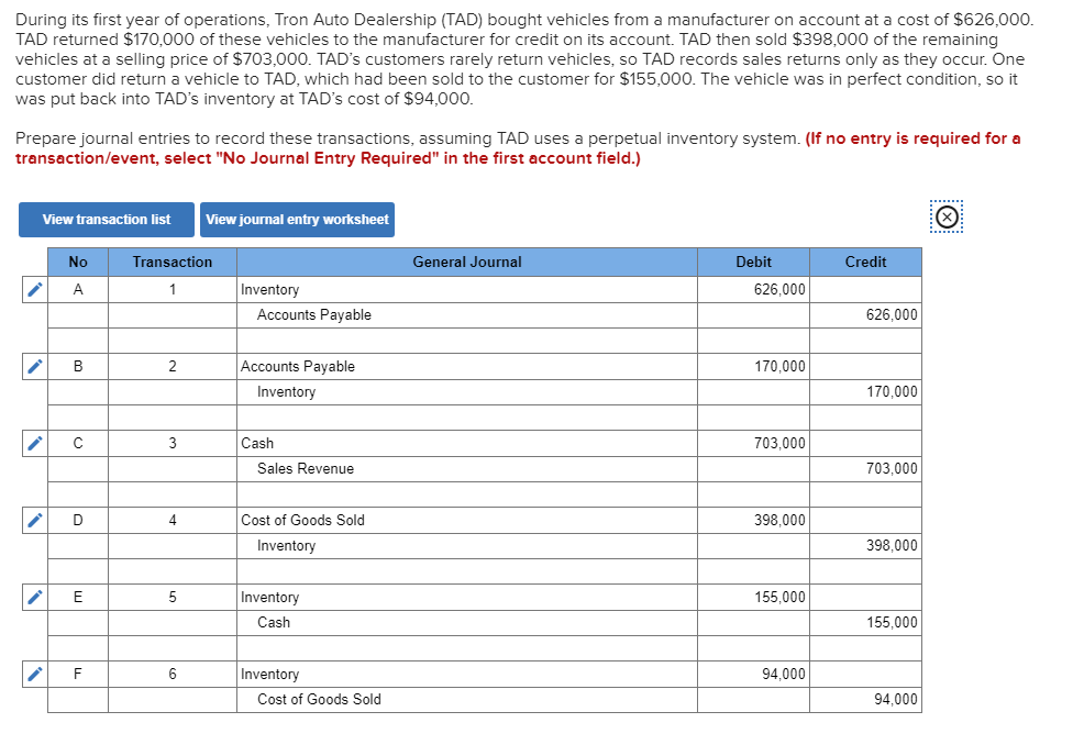 Need help with E, don't know what to debit. These are the