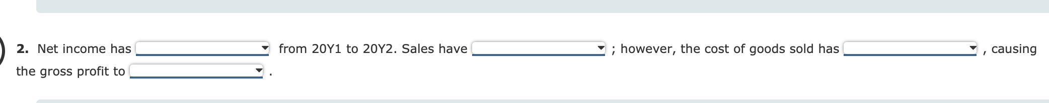 to indicate a decrease in the "Difference" columns. If required, round to