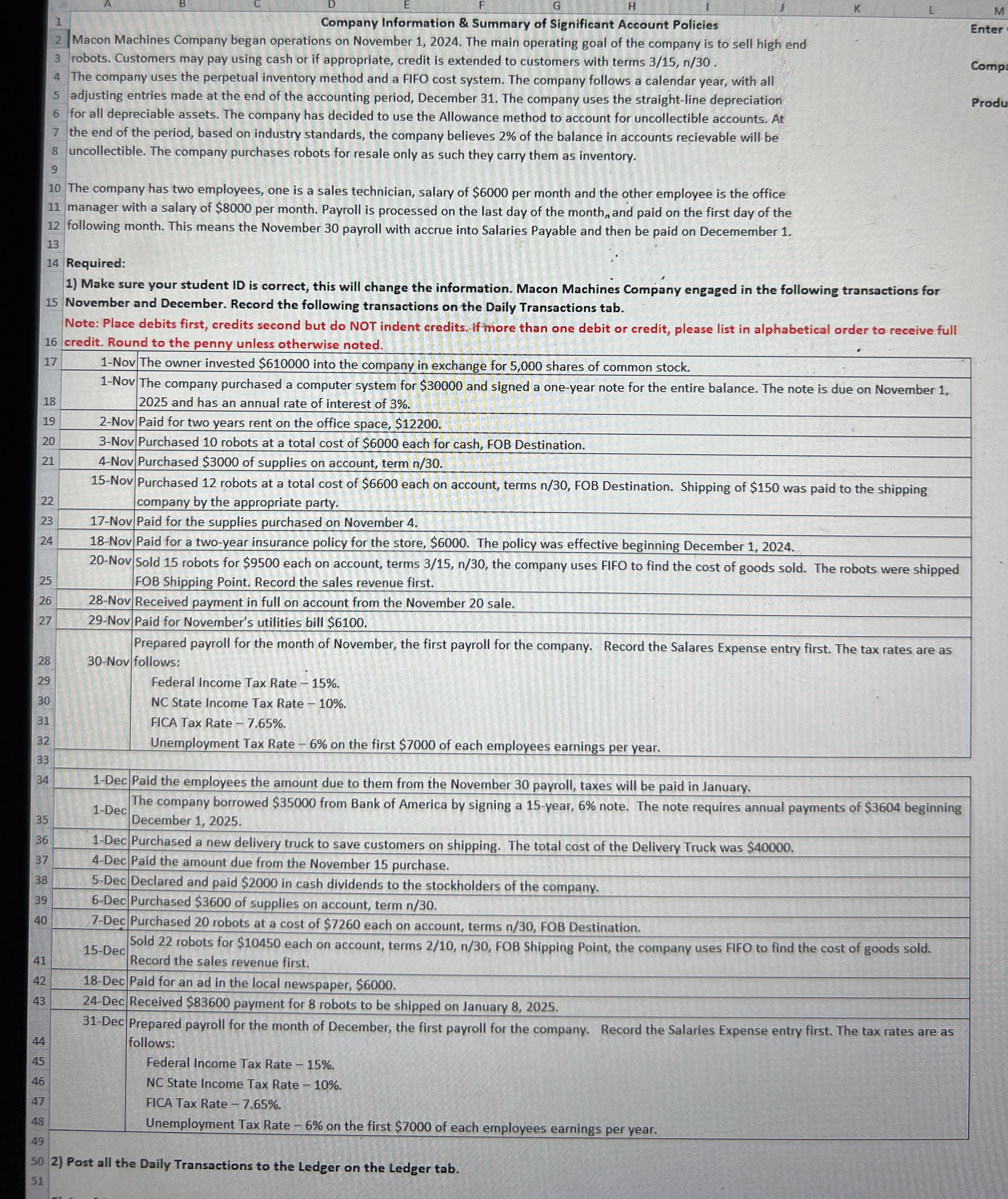  Answer questions 1 and 2 COMPLETELY 