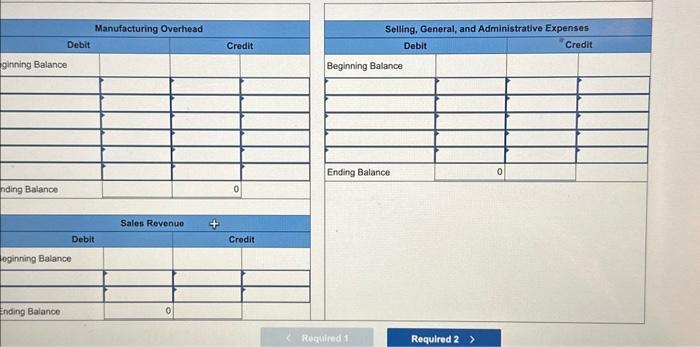 January: a. Purchased materials on account for $27,000. b. Issued materials to