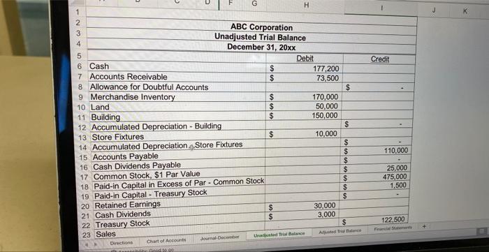 building cost $150,000. Dec 4 Purchased $10,000 of store fixtures on account.