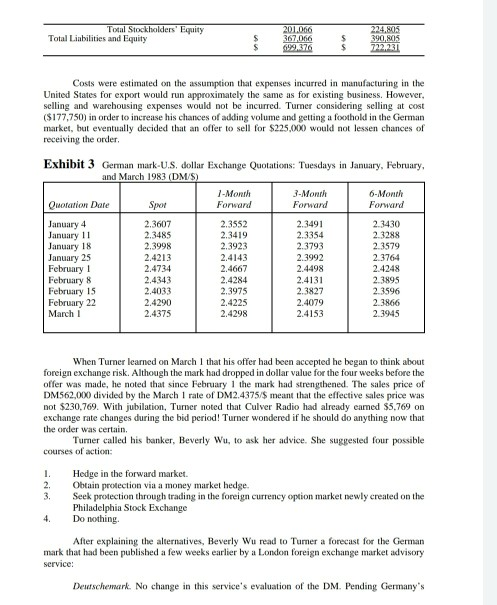 office on March 1, 1983, he received a cable indicating acceptance of
