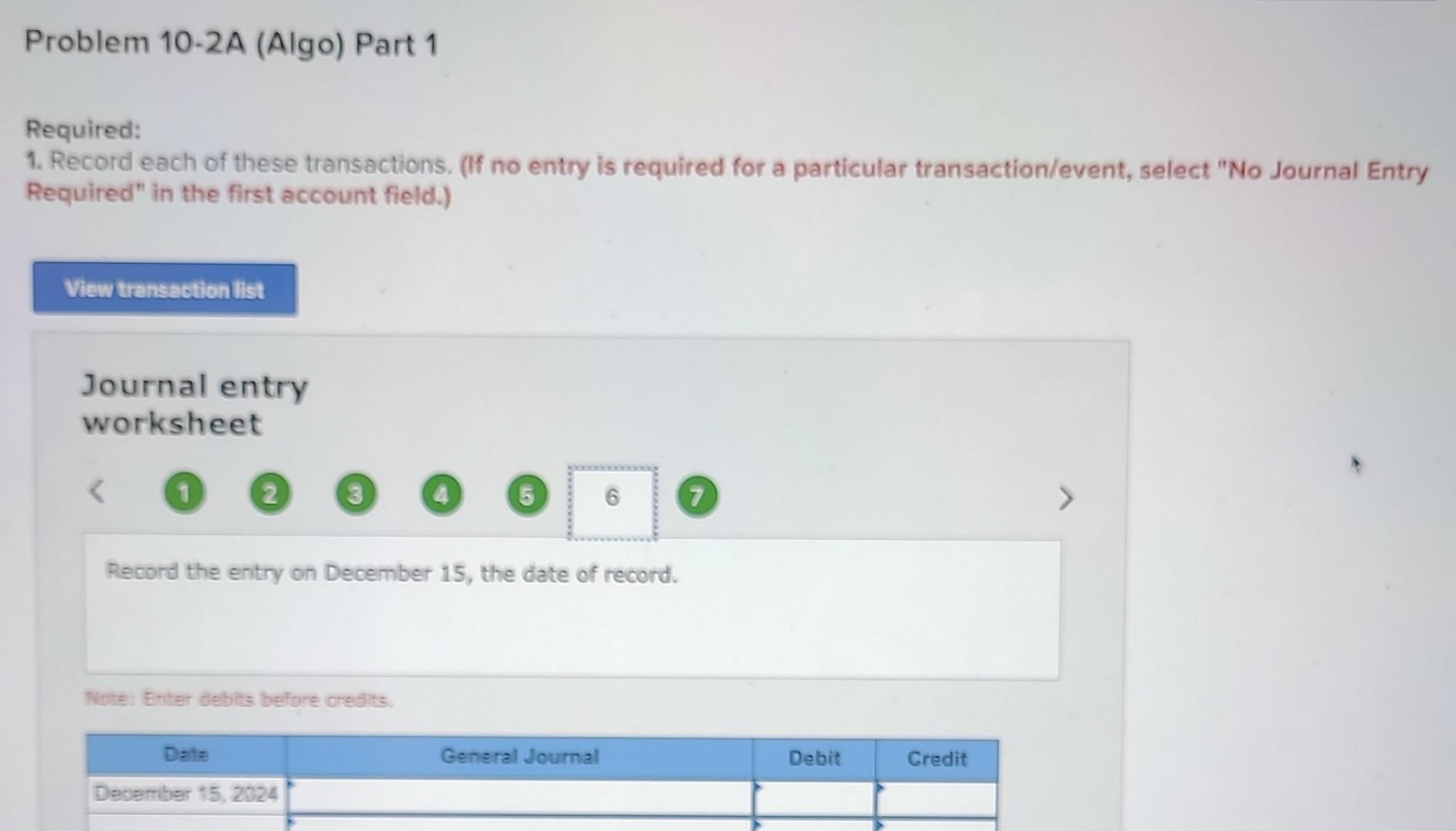 issued. The following transactions affect stockholders' equity during 2024 : March 1